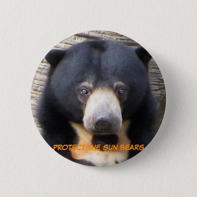 Sun Bear Pagi Button (Front)