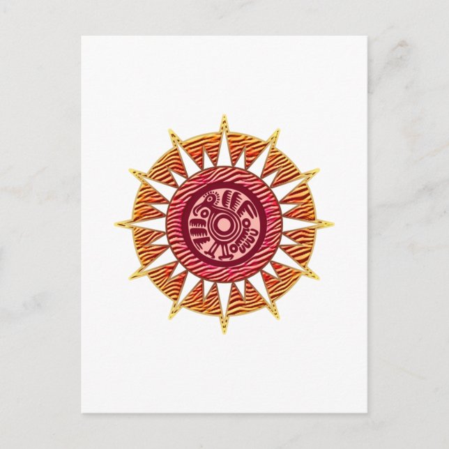 Sun Bird 4 Postcards (Front)