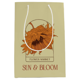 Sun & Bloom Medium Gift Bag