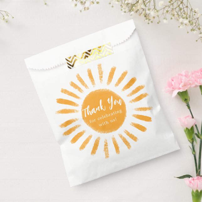 Sun Boho Sunshine Baby Shower Favour Bag (Sealed)