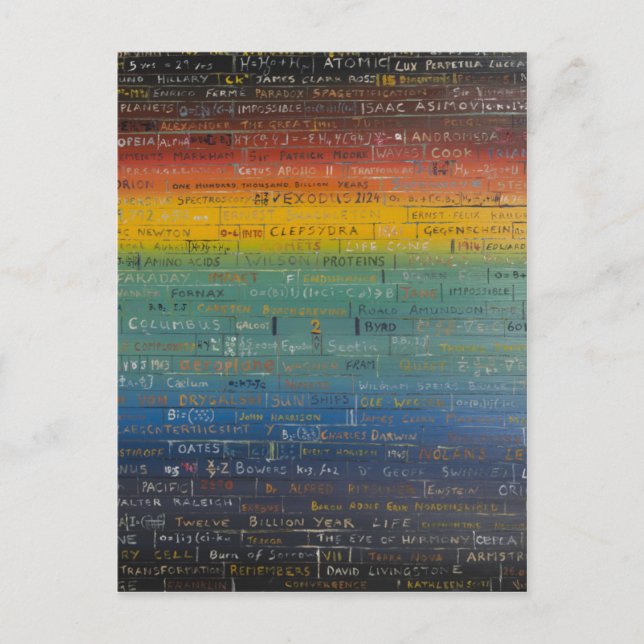 Sun Bond 2014 oil on canvas Postcard (Front)