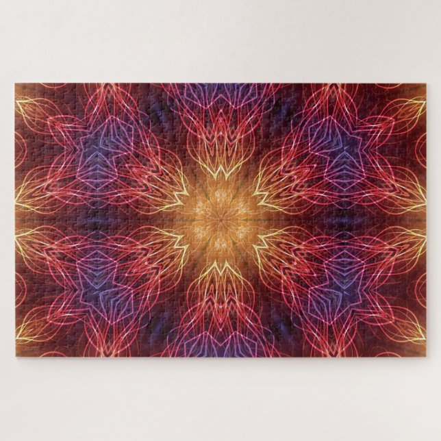 sun burst puzzle (Horizontal)