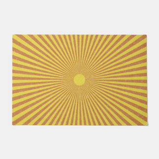 Sun Burst - Retro Doormat