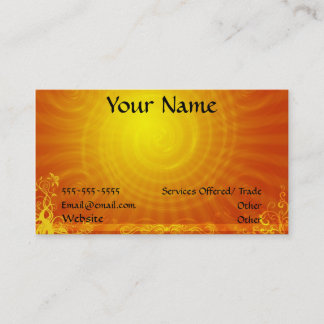 Sun Business card