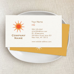 Sun Business Cards