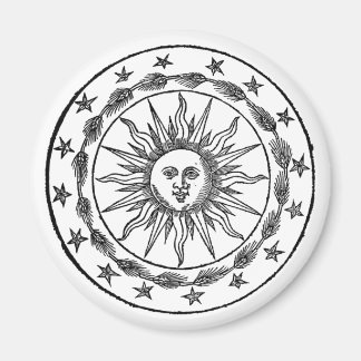 Sun coat of arms. magnet