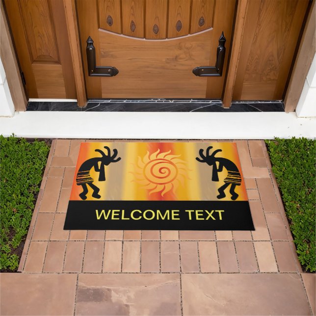 Sun Colours Kokopelli Southwest Doormat (Outdoor)