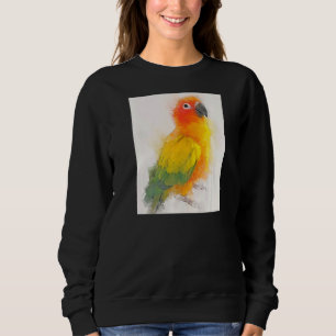 Sun Conure Beautiful Bird Nature Colourful Sweatshirt