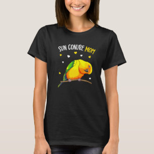 Sun Conure Mum Funny Parrot Bird Women T-Shirt