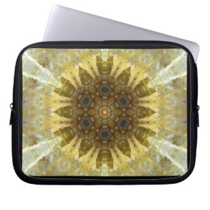 Sun Crystal Mandala Laptop Sleeve
