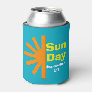 Sun Day For Solar Energy Can Cooler