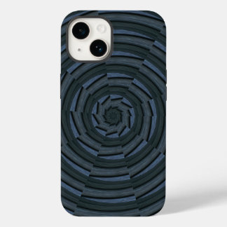 Sun Deck - Midnight Wooden Sunburst Case-Mate iPhone 14 Case