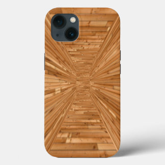 Sun Deck - Wooden Box Illusion iPhone 13 Case