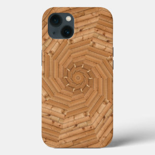 Sun Deck - Wooden Swirl Mosaic Case-Mate iPhone Ca 13 Case