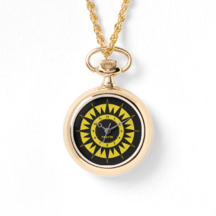 Sun Dial custom monogram watches
