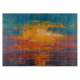 Sun Down II Cutting Board