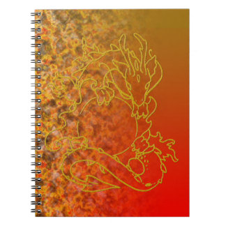 Sun Dragon (Line) Notebook
