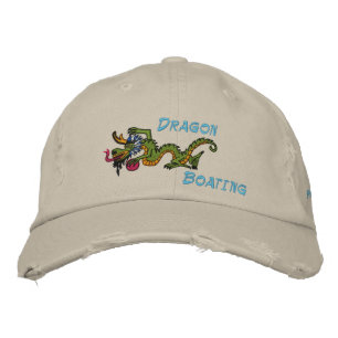 sun dragon sports, Dragon, Boating Embroidered Hat