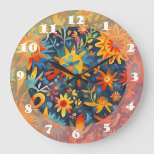 Sun Dream  Large Clock