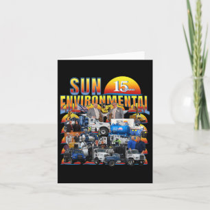 Sun Environmental Company Anniversary V1 Card