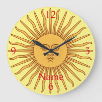 Sun face Art Illustration Thunder_Cove 