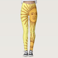 Sun face Art Illustration Thunder_Cove