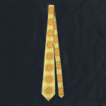 Sun face Art Illustration Thunder_Cove Tie<br><div class="desc">Sun face Art Illustration to personalise by changing to your name on  any background colour</div>