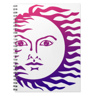 Sun Face Notebook