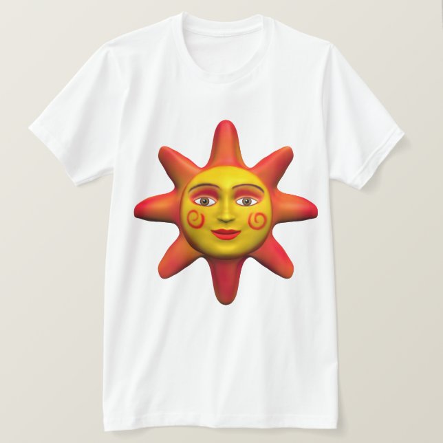 Sun Face T-Shirt (Design Front)
