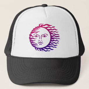 Sun Face Trucker Hat