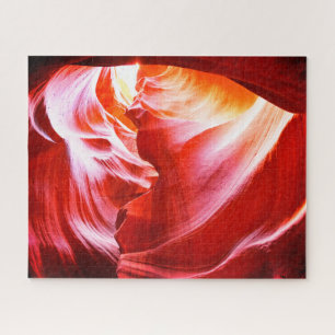 Sun Filled Desert Slot Canyon Jigsaw Puzzle