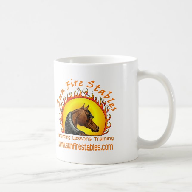 Sun Fire Stables Drinkware Coffee Mug (Right)