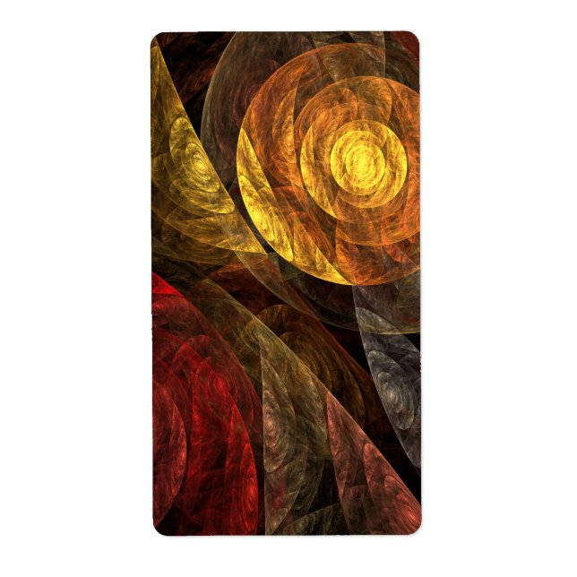 Sun Flower Floral Modern Abstract Art Pattern (Front)