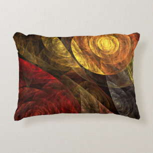 Sun Flower Floral Modern Abstract Art Pattern Decorative Cushion