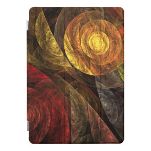 Sun Flower Floral Modern Abstract Art Pattern iPad Pro Cover