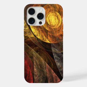 Sun Flower Floral Modern Abstract Art Pattern iPhone 15 Pro Max Case