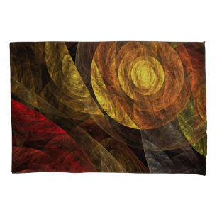 Sun Flower Floral Modern Abstract Art Pattern Pillowcase