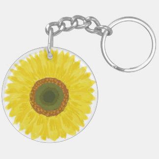 Sun flower key ring