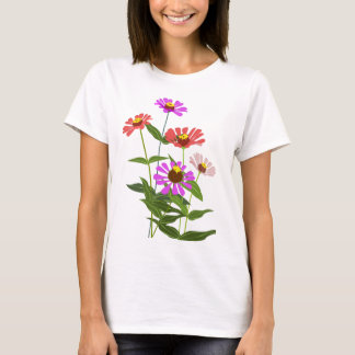 Sun Flowers & Brid Classic Women's T-Shirts