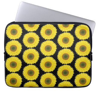Sun flowers laptop sleeve