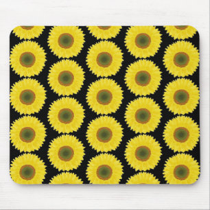 Sun flowers mouse pad