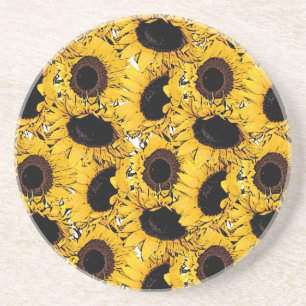sun flowers petals swim dive marine nature yellow coaster