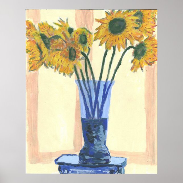 Sun Flowers Poster (Front)
