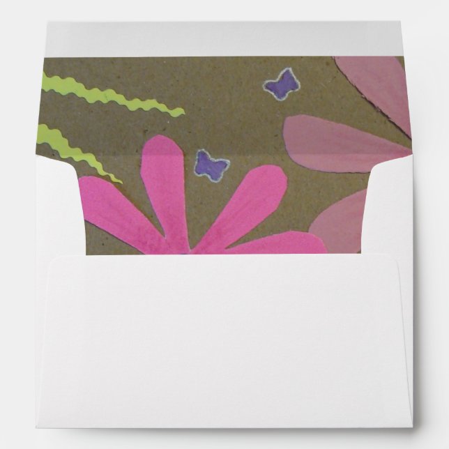 Sun & Flowers - Scrapbook Envelopes (Back (Bottom))