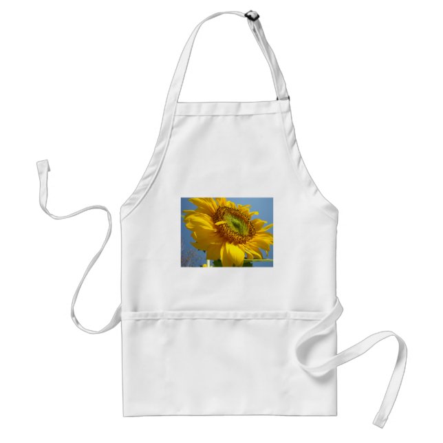 SUN FLOWERS, SUNFLOWERS APRONS COOKING KITCHEN (Front)