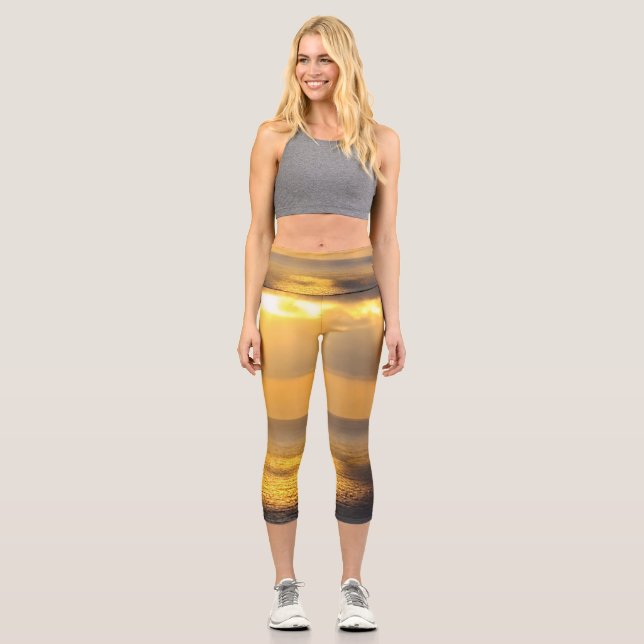 Sun Force of Nature Capri Leggings (Front)