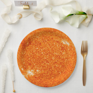 Sun from Celestial Collection Tableware Paper Plate