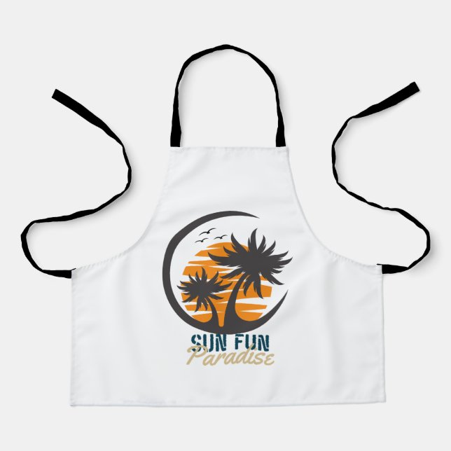 Sun Fun Paradise Apron (Front)