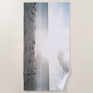 Sun Glory At The Beach Beach Towel