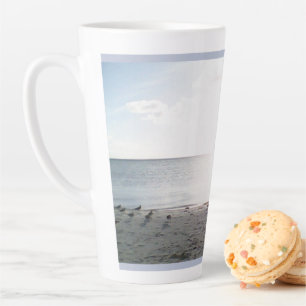 Sun Glory At The Beach Latte Mug